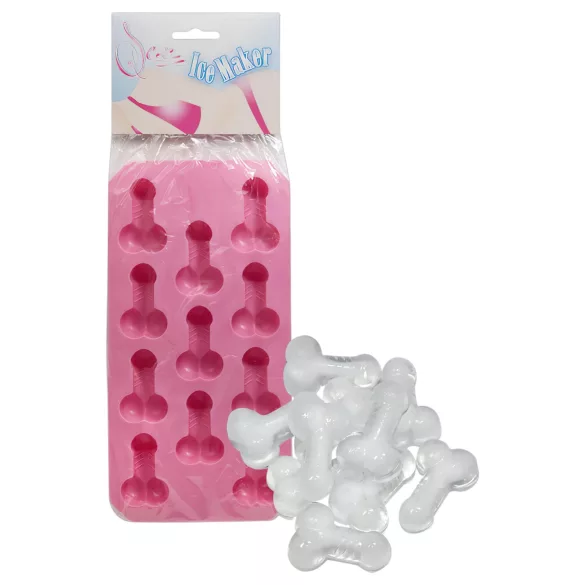 Stampo per cubetti di ghiaccio in silicone - pene