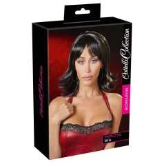   Cottelli - parrucca da donna nera liscia, accessorio per costume