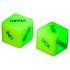 CUBE - dado luminoso - si illumina al buio - silicone