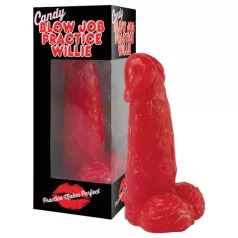 Caramella gigante a forma di pene - fragola (285g)