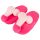 Pantofole peluche rosa a forma di pene