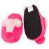 Pantofole peluche rosa a forma di pene