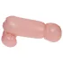 Cock Fighting - dildo realistico indossabile gonfiabile - colore naturale