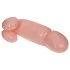 Cock Fighting - dildo realistico indossabile gonfiabile - colore naturale