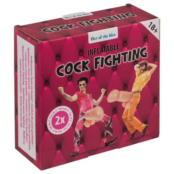 Cock Fighting - dildo realistico indossabile gonfiabile - colore naturale