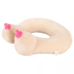 Cicis - cuscino da collo erotico - pelle sintetica beige