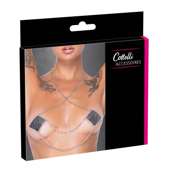 Cottelli - adesivi per capezzoli decorativi (argento)