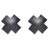 Cottelli - coprip capezzoli X con strass - nero