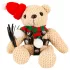 Bad Kitty - peluche orsetto BDSM natalizio