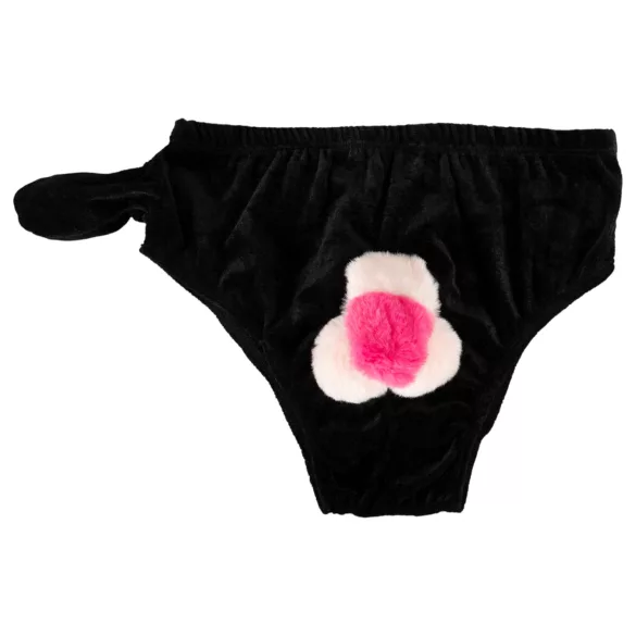Slip con Pompa (nero)