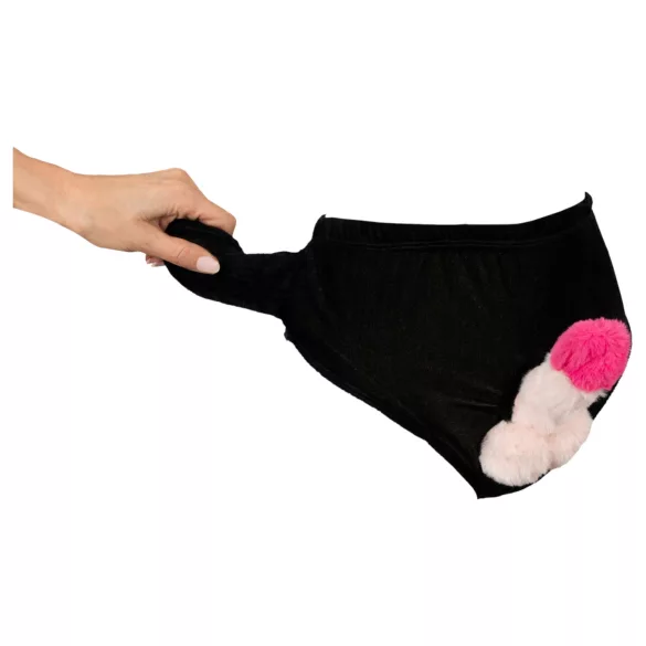 Slip con Pompa (nero)