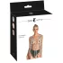 Bad Kitty - collare e cintura a maglie (argento)