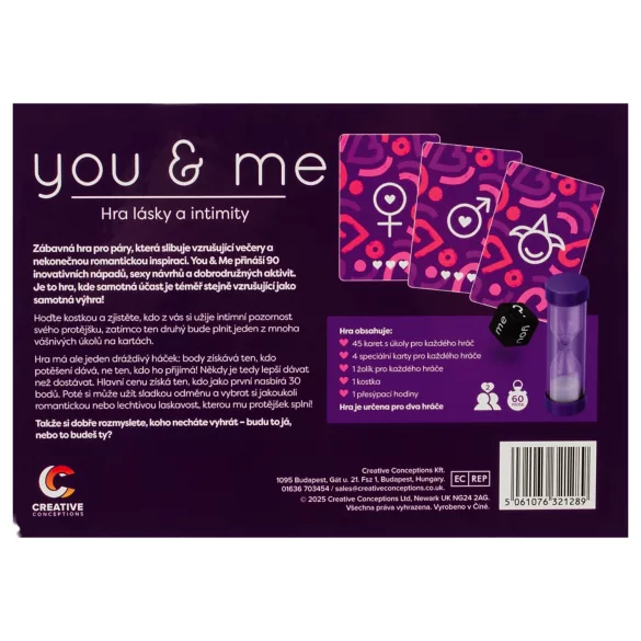 you & me - gioco erotico di coppia (ceco)