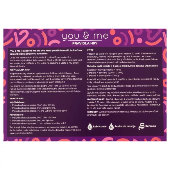 you & me - gioco erotico di coppia (ceco)