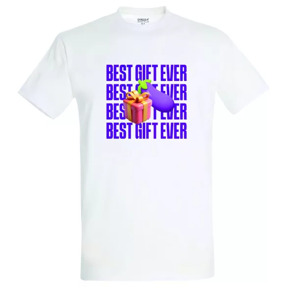 Miglior Regalo di Sempre - maglietta uomo (bianca) - L