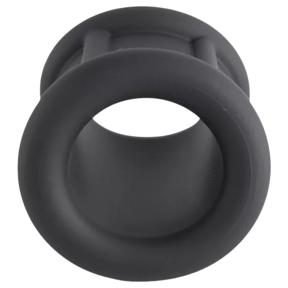 Pulselock Cocktura - anello fallico in silicone zigrinato (nero) - 30 mm