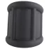 Pulselock Cocktura - anello fallico in silicone zigrinato (nero) - 30 mm