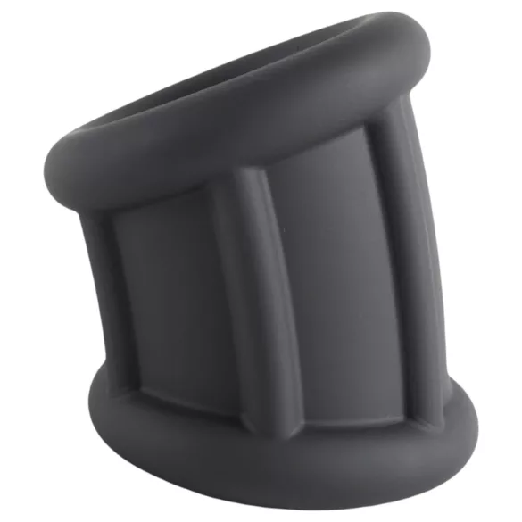 Pulselock Cocktura - anello fallico in silicone zigrinato (nero) - 30 mm