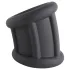 Pulselock Cocktura - anello fallico in silicone zigrinato (nero) - 30 mm