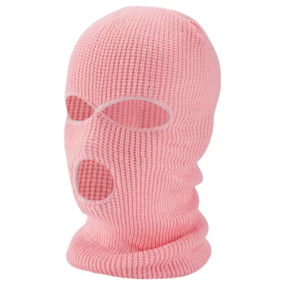Balaclava - maschera boccale 3 aperture - maglia rosa