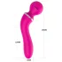 Lonely 2in1 - vibratore punto G e massaggiatore - 3 testine - silicone rosa