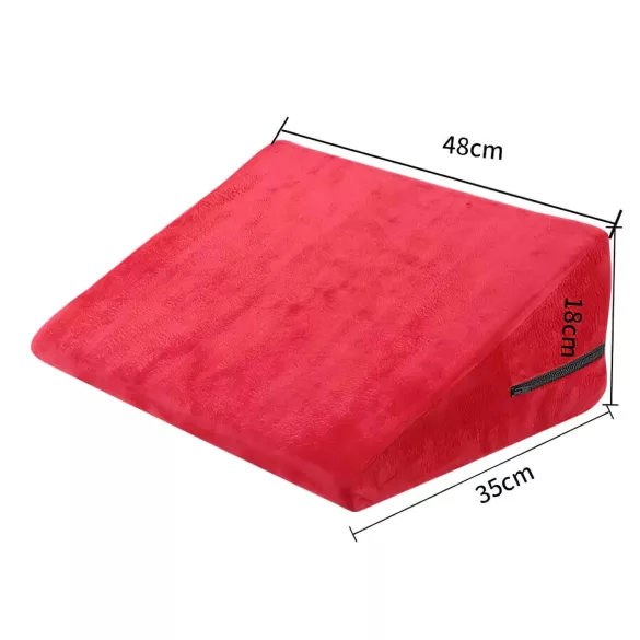 Desirel Magic Pillow - cuscino sessuale a cuneo - piccolo (rosso)