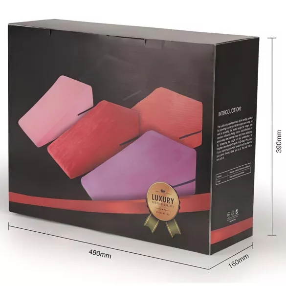 Desirel Magic Pillow - cuscino sessuale a cuneo - grande (nero)