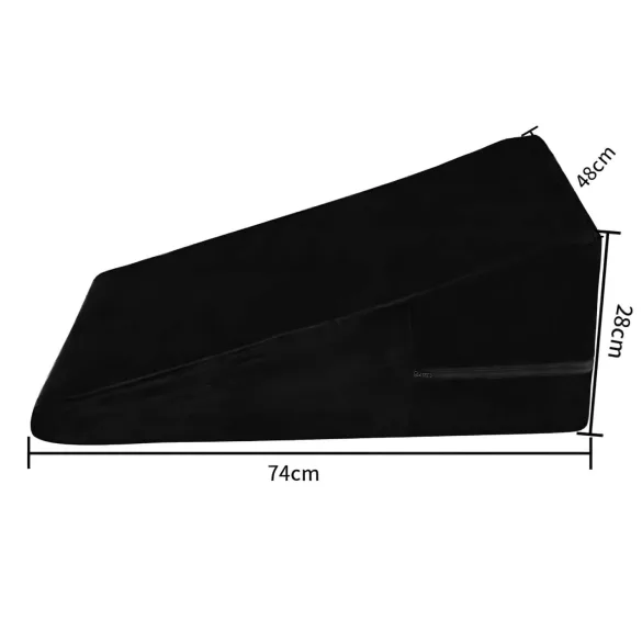 Desirel Magic Pillow - cuscino sessuale a cuneo - grande (nero)