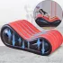 Magic Pillow - cuscino BDSM gonfiabile con manette - grande rosso
