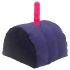 Magic Pillow - cuscino sessuale gonfiabile con supporto per dildo - viola