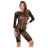 Rene Rofe - body rete corto donna - nero - taglia S-L