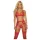 Mapalé - completino lingerie con reggicalze - rosso - M/L