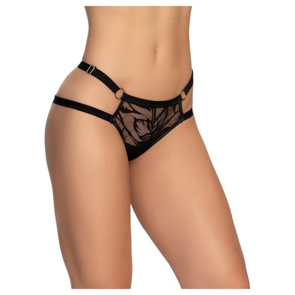 Mapalé - Slip a catena stampato (nero) - M/L