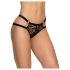 Mapalé - Slip a catena stampato (nero) - M/L
