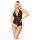 Mapalé - body in pizzo aperto (nero) - L