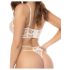 Mapalé - set di lingerie in pizzo (bianco) - L