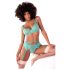 Mapalé - set di lingerie in pizzo (turchese) - L/XL