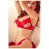 Mapalé - completo intimo con reggiseno aperto - rosso - L/XL