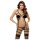 ZADO - body in pelle nera - L/XL