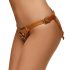 ZADO - slip in pelle per strap-on - marrone