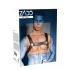 ZADO - imbracatura seno donna - pelle nera