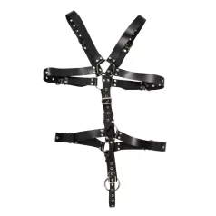 ZADO - body uomo in pelle - nero (S-L)