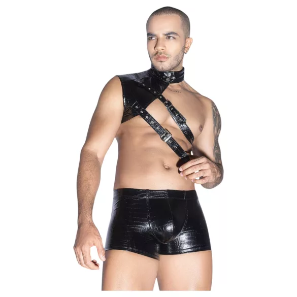 JSY 105 - set di biancheria intima da uomo (nero)