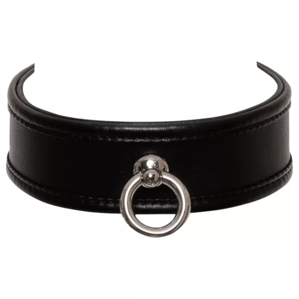 ZADO - collare in pelle - nero