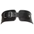 ZADO - collare in pelle con manette - nero