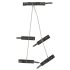 ZADO - Set di manette in pelle per collo, polsi e caviglie (nero)