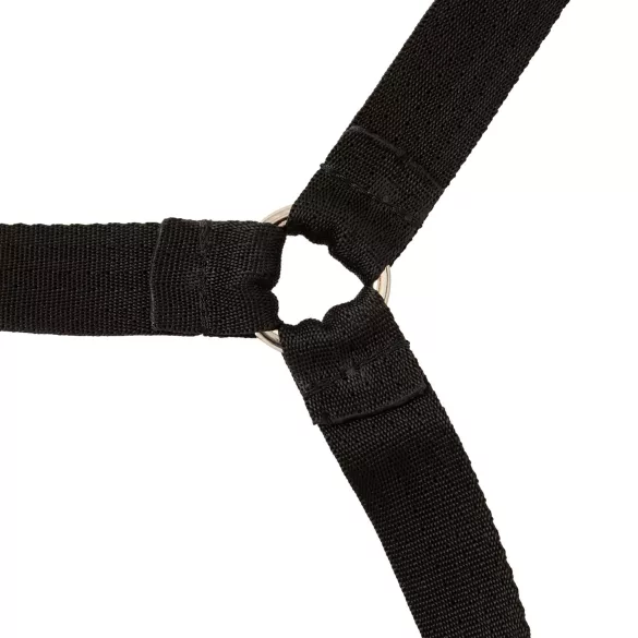 ZADO - set restrizioni letto in pelle nera