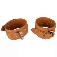 ZADO - manette in pelle (marrone)