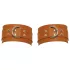 ZADO - manette in pelle (marrone)