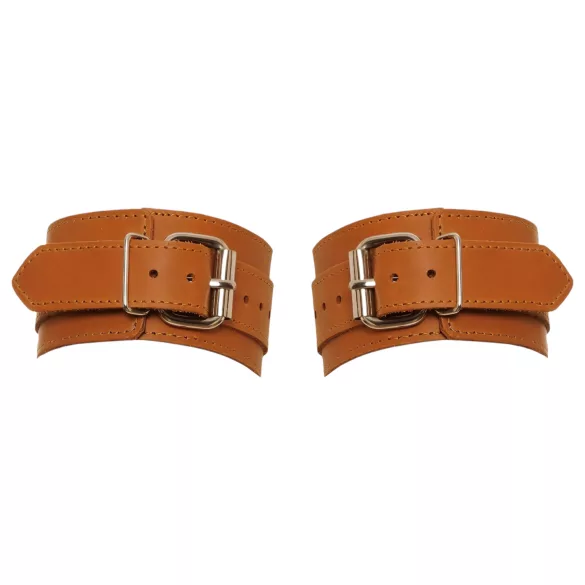 ZADO - manette in pelle (marrone)